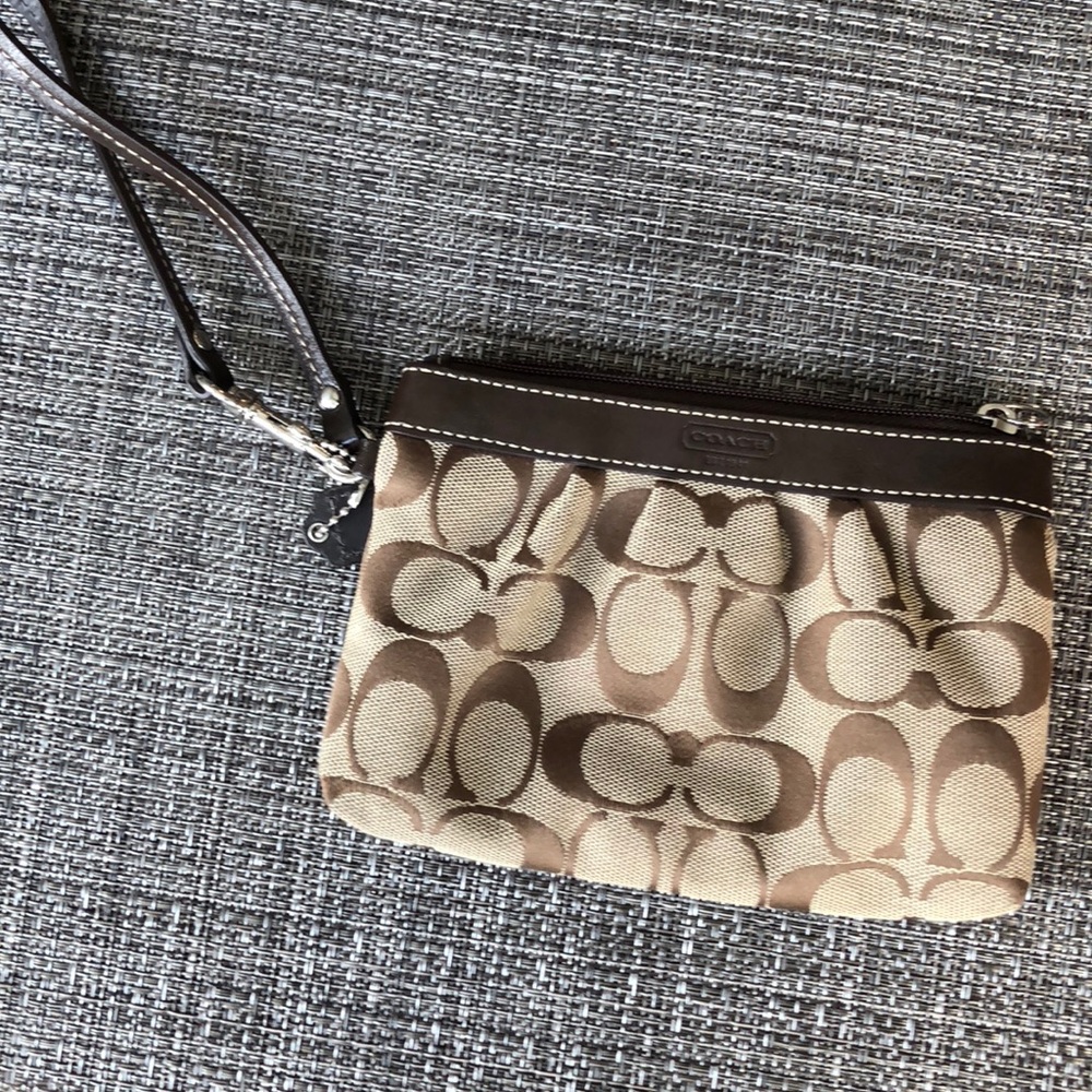Coach wristlet